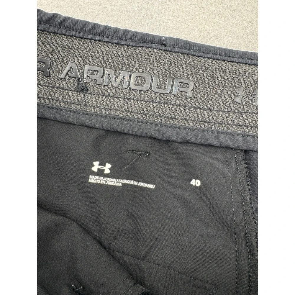 Under Armour Mens Golf Shorts Black Size 40 Lightweight 11